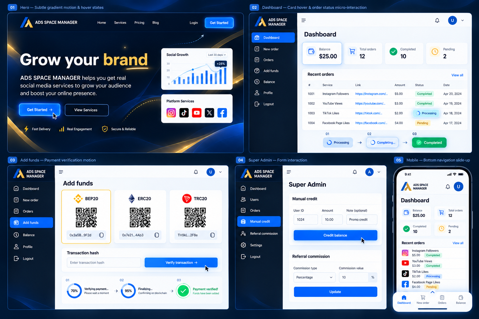 ADS SPACE MANAGER